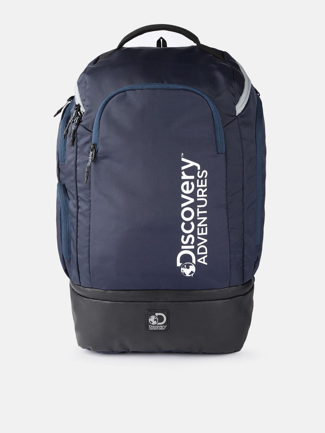 Roadster Unisex Navy Blue Discovery Cargo Shoe Pocket Backpack Price in India