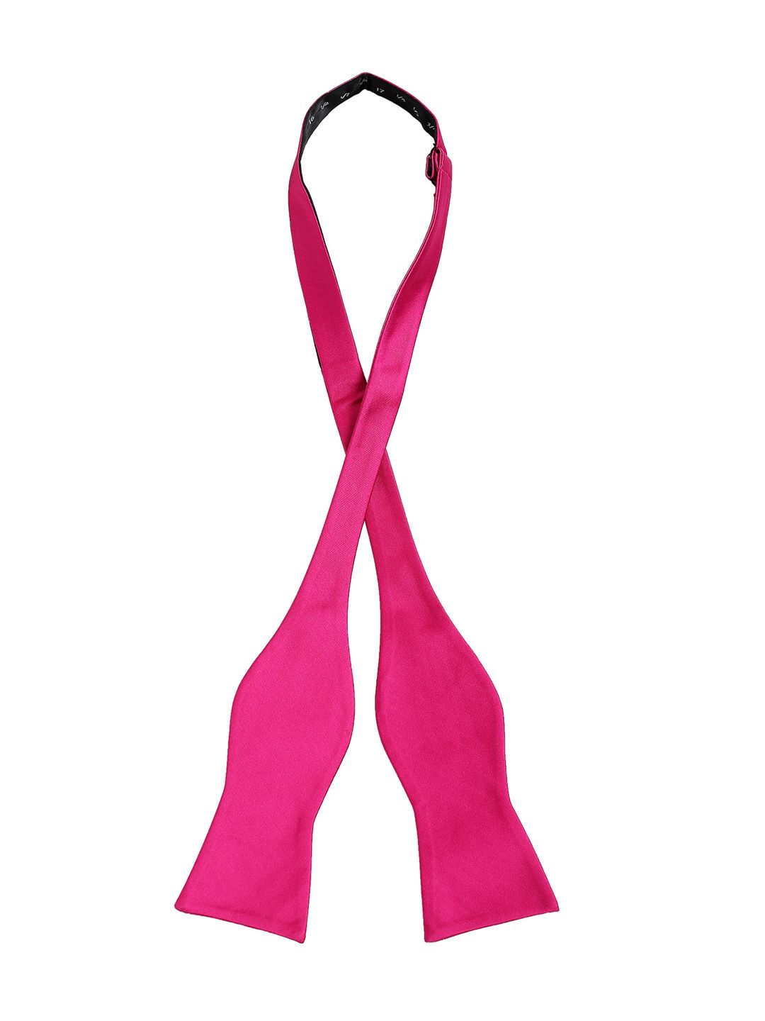 Alvaro Castagnino Men Pink Solid Bow Tie