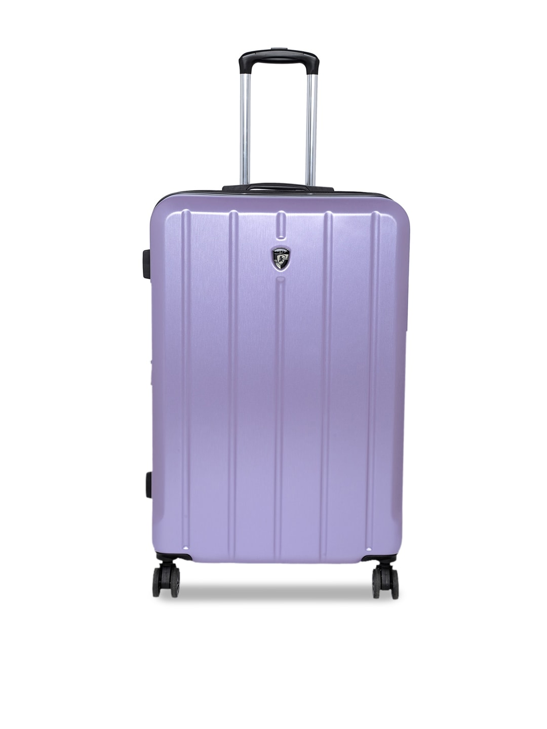 Heys Purple Textured Hard-Sided Large Trolley Suitcase Price in India