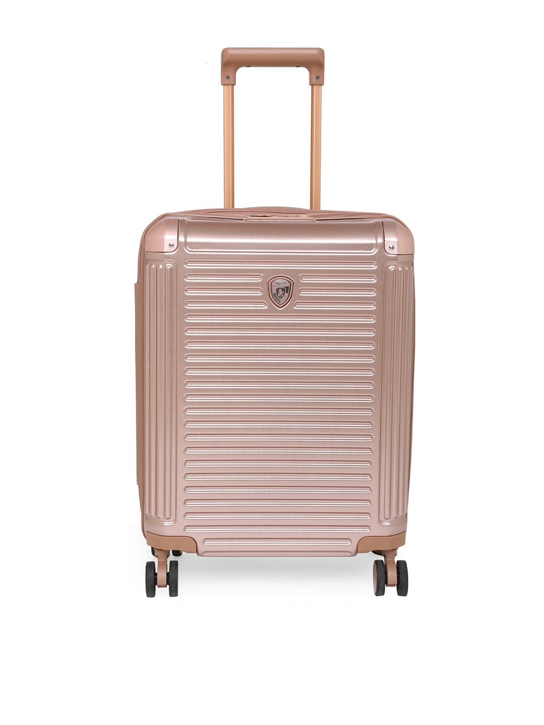 Heys Rose Gold Color Hard Case Luggage 21 Inch Trolley Bag Price in India
