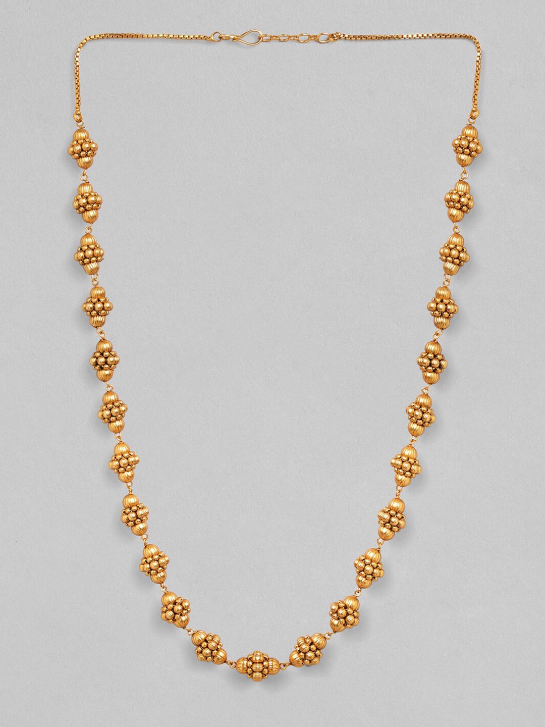Rubans 24K Gold-Plated Handcrafted Necklace Price in India