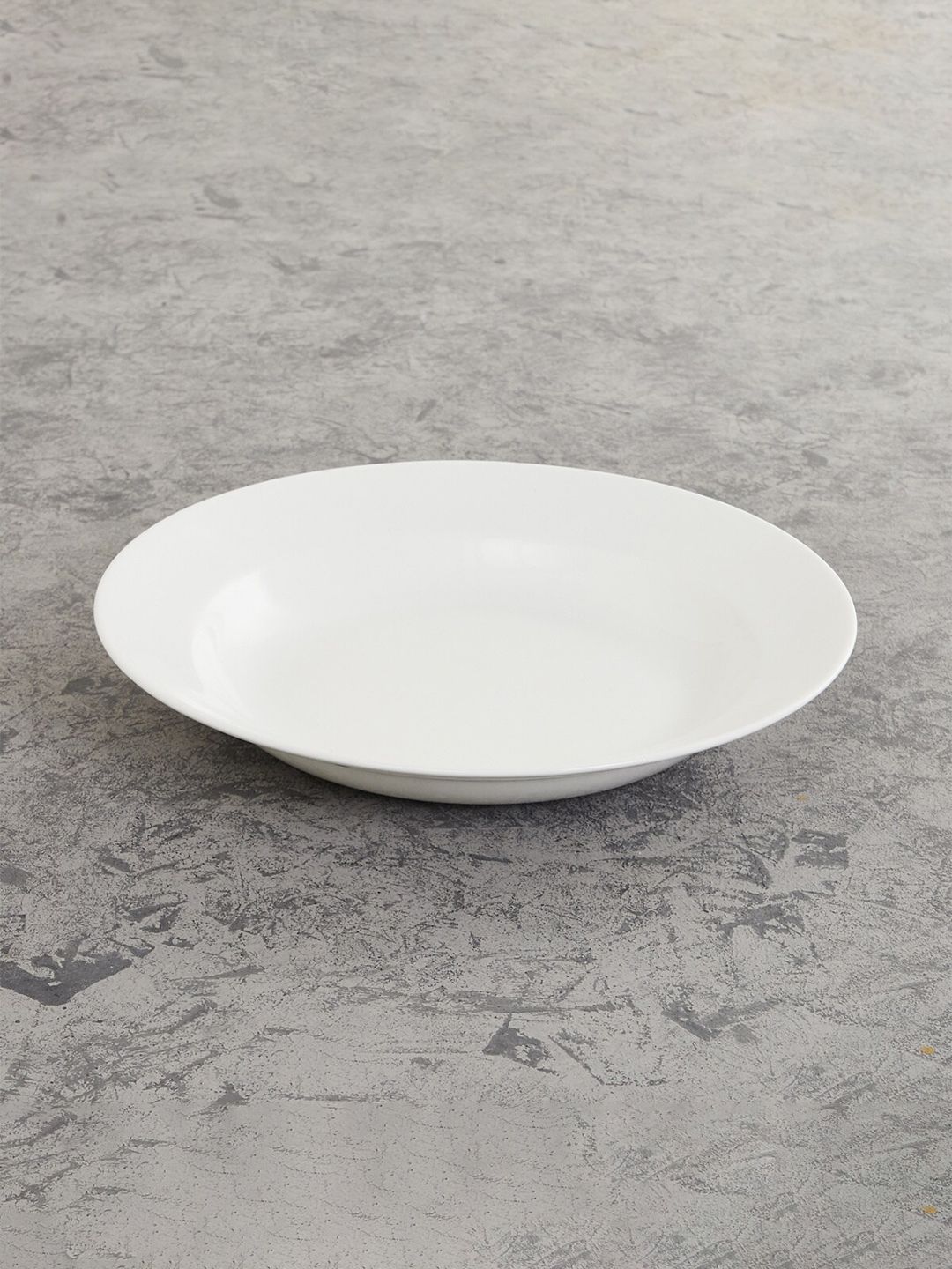 Home Centre White Solid Bone China Soup Plate Price in India