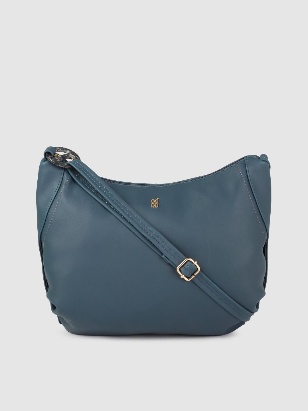 Baggit Blue Structured Sling Bag Price in India