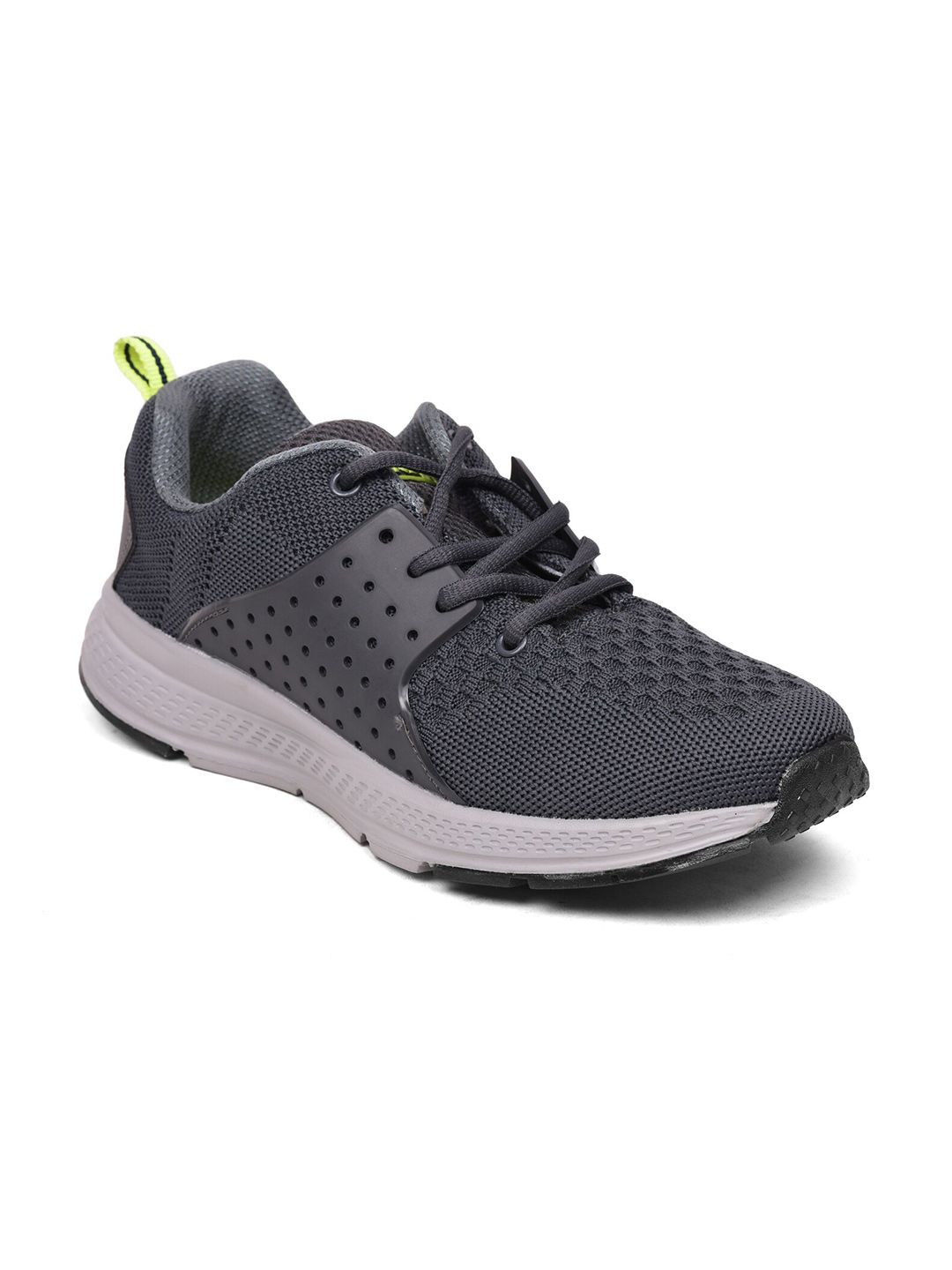 Liberty Women Charcoal Mesh Running Non-Marking Shoes Price in India