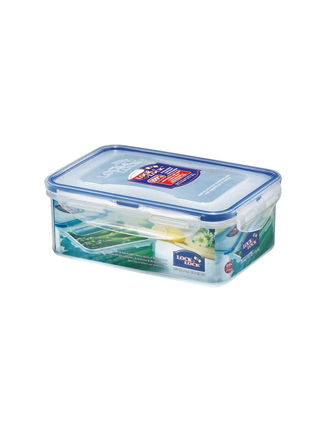 Lock & Lock Transparent Plastic Airtight Food Storage Container With Leakproof Lid 850 ml Price in India