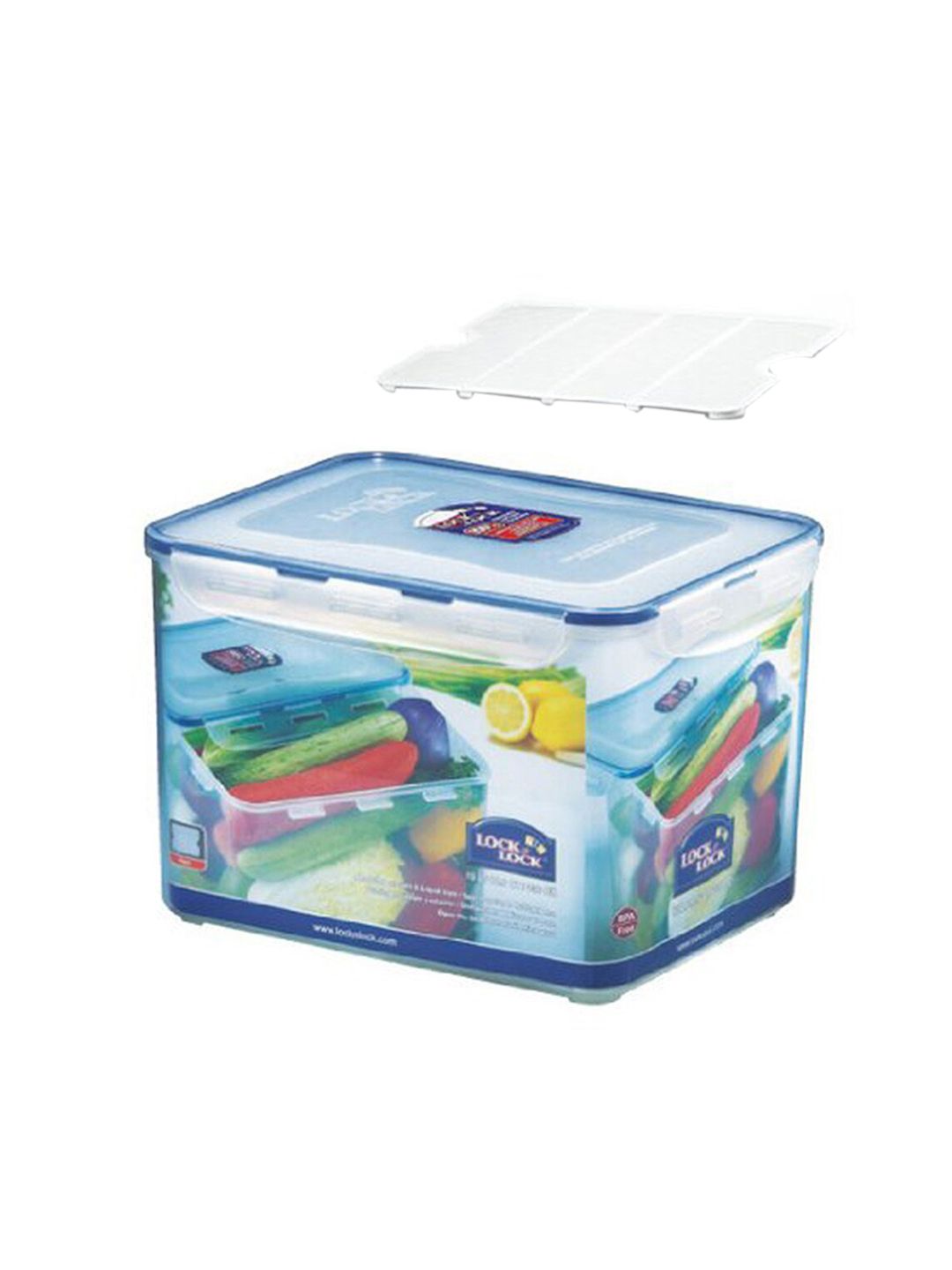 Lock & Lock Transparent Plastic Airtight Food Storage Container With Leakproof Lid 10 L Price in India