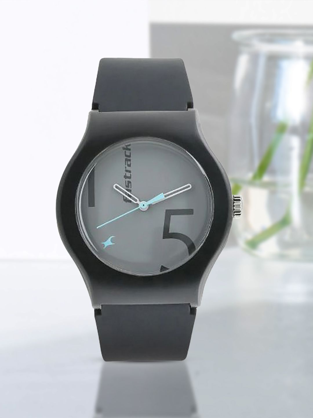 Fastrack Quartz Analog With Grey Dial Unisex Watch - Ns9915pp56