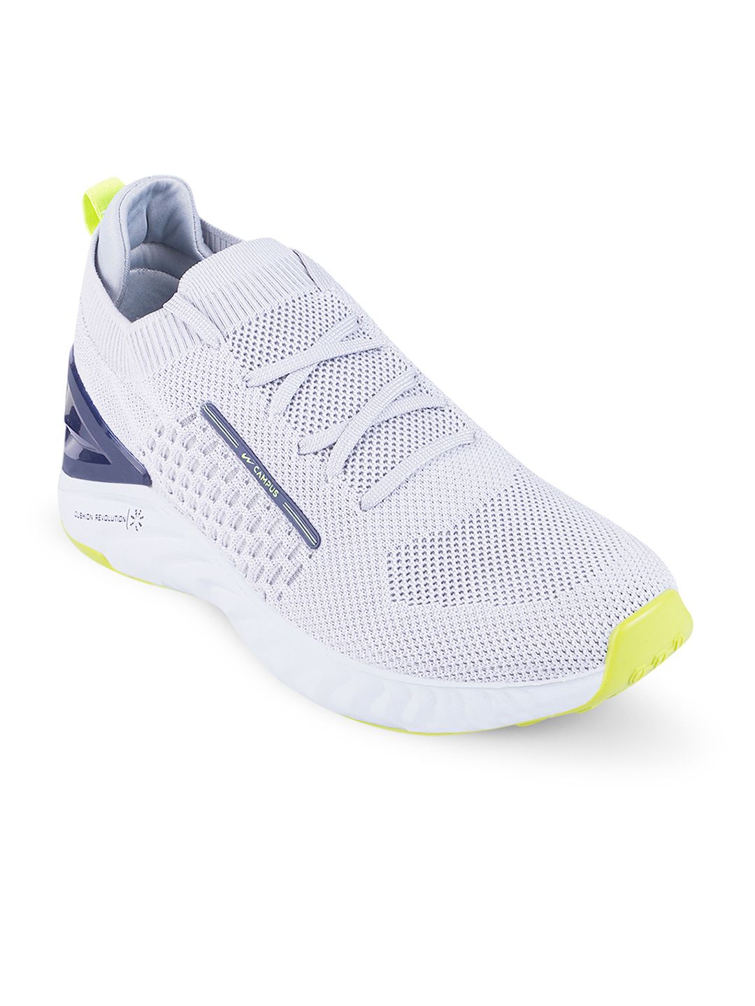 Campus Men STREET-RUN Grey Mesh Running Marking Shoes