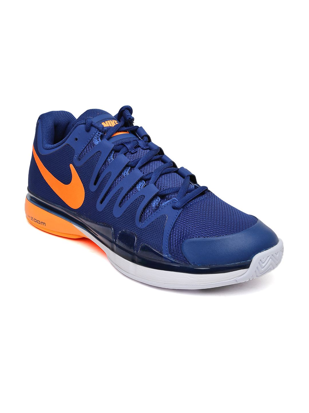 Buy Nike Men Blue Zoom Vapor 9.5 Tour Tennis Shoes - Sports Shoes