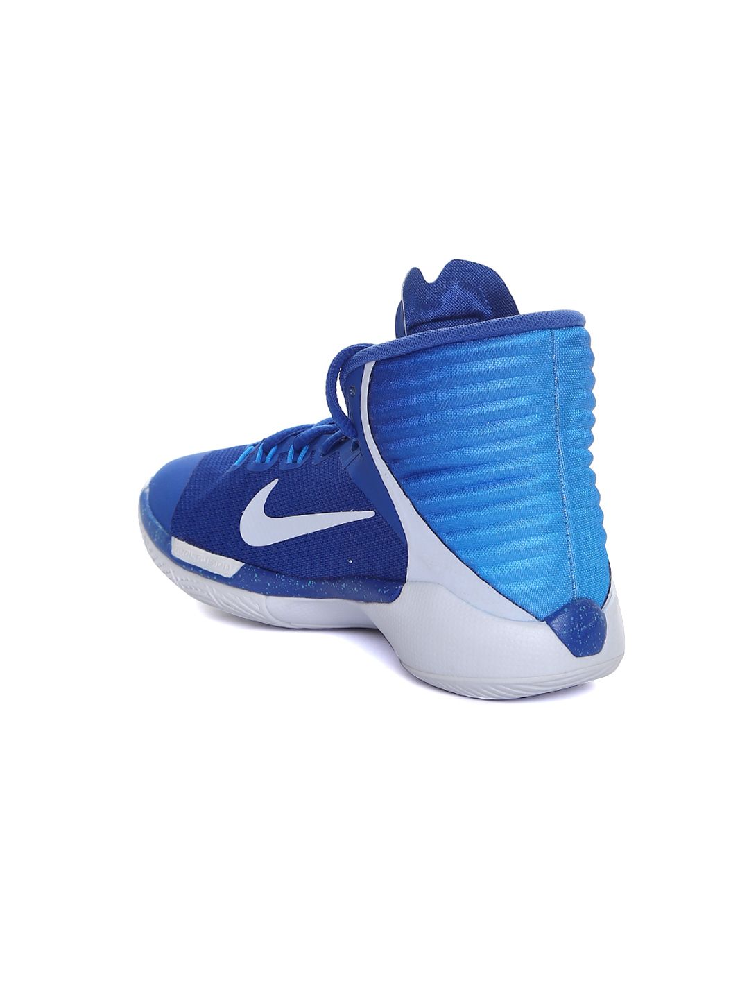 nike blue and white basketball shoes