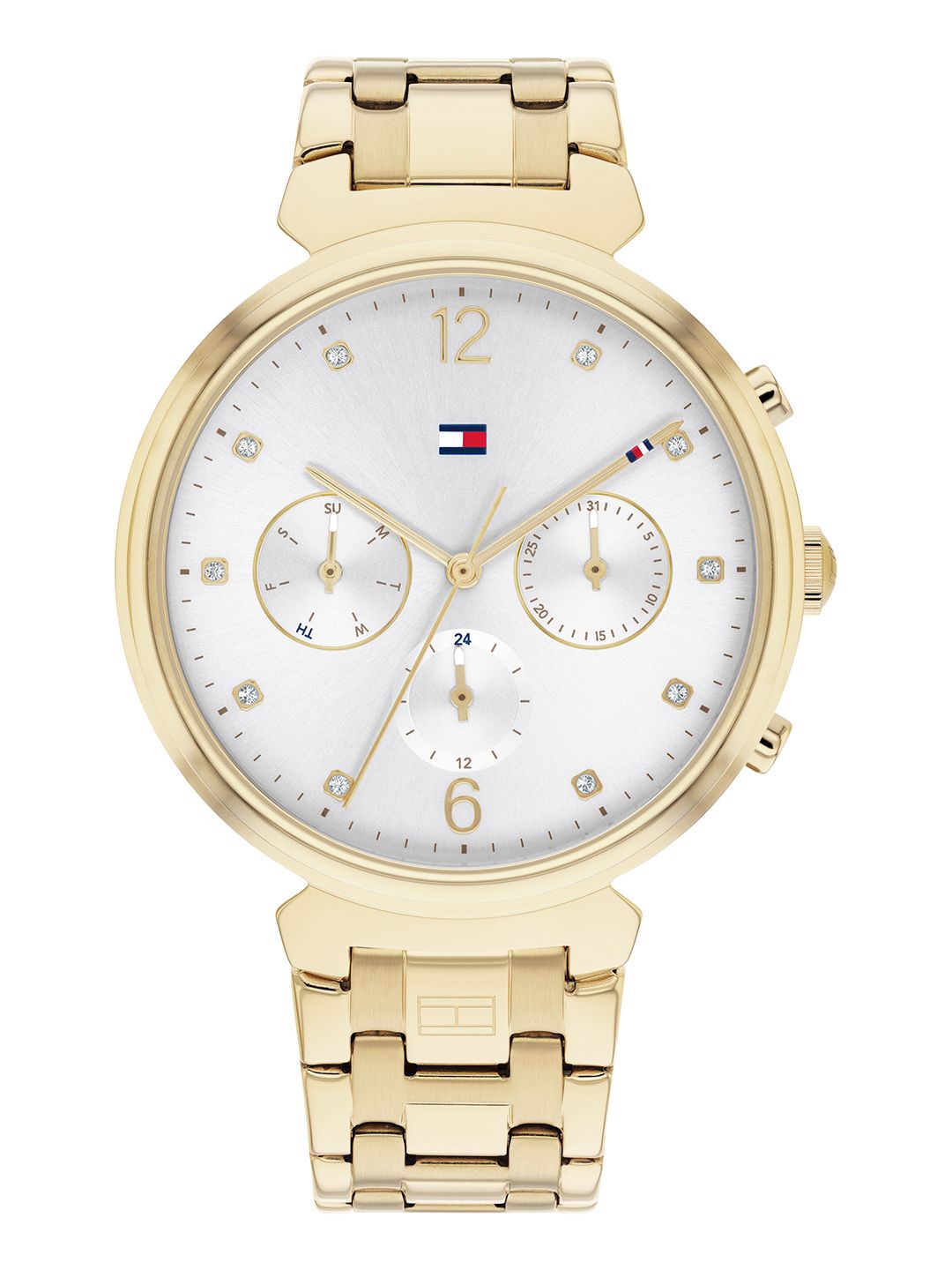 Tommy Hilfiger Women Cream-Coloured Ivy Analogue Watch TH1782344W Price in India