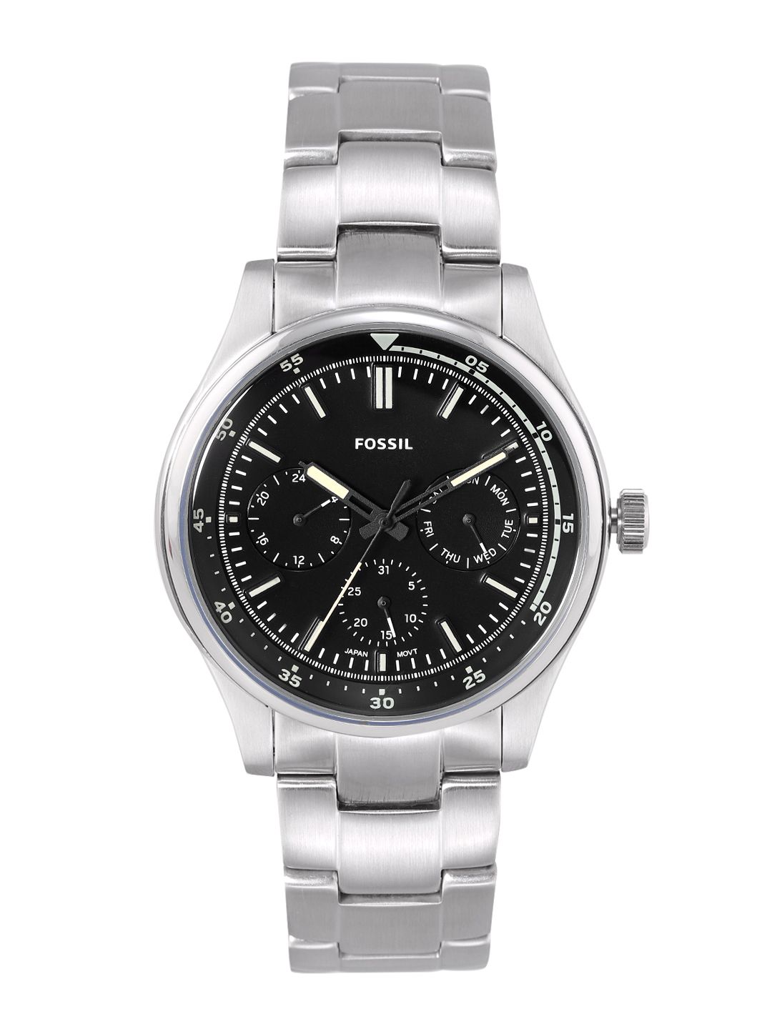 FOSSIL フォッシル FS5575 112001 QZ クォーツ アナログ ブラック文字 