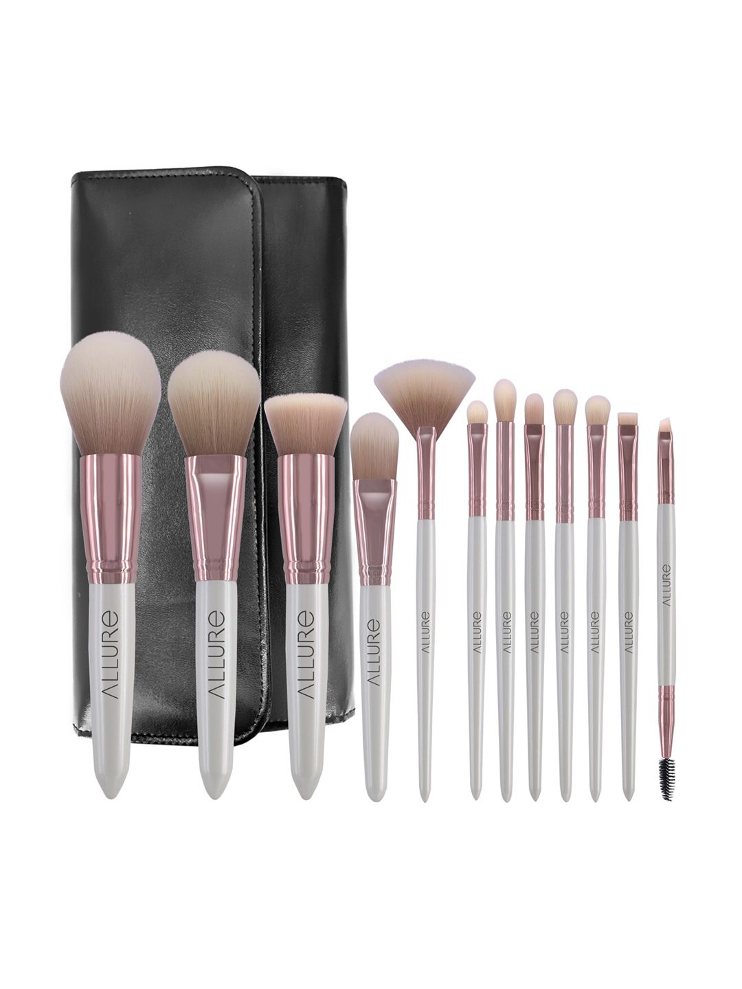 ALLURE Pack of 12 Makeup Brush Kit Price in India