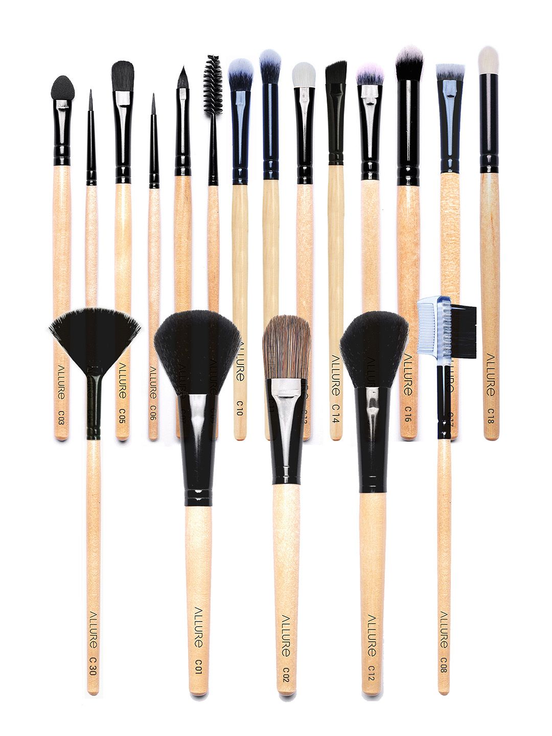 Allure Makeup Brush Set of 19 Price in India