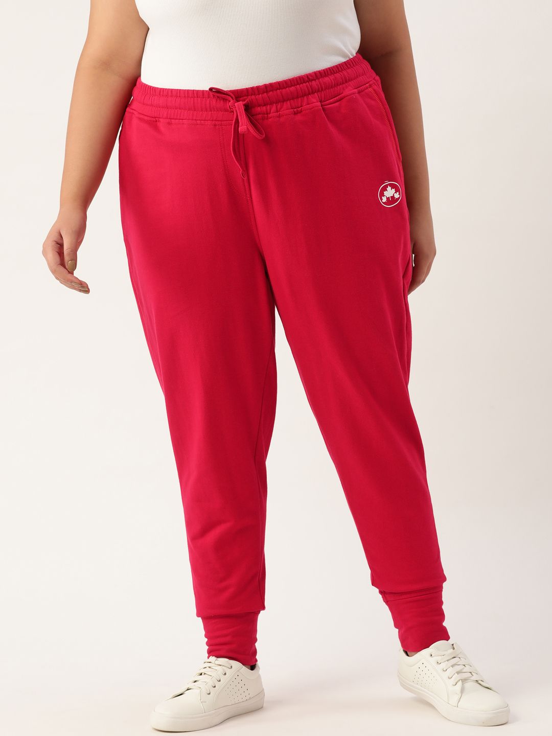 Rute Women Plus Size Red Joggers Price in India