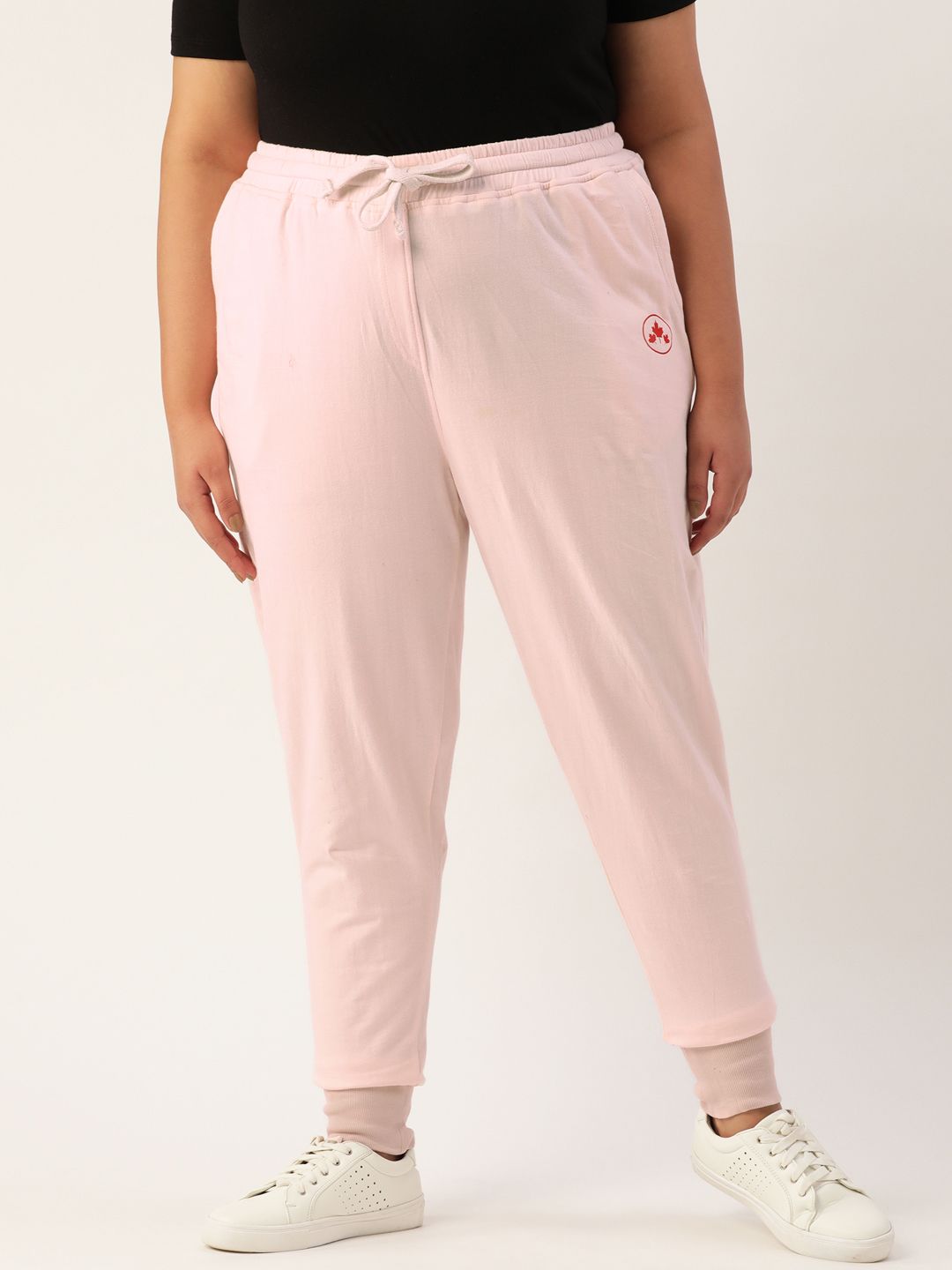 Rute Women Plus Size Pink Joggers Price in India