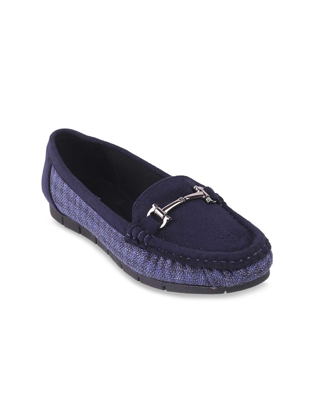 Mochi Women Blue Loafers Price in India