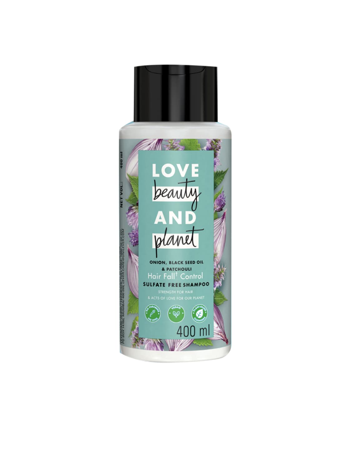 Love Beauty & Planet Onion Blackseed Oil & Patchouli Sulfate Free Shampoo 400 ml Price in India