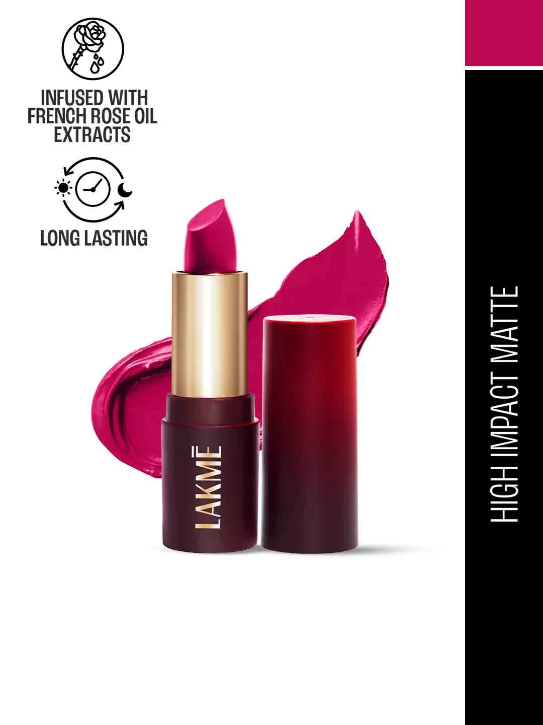 Lakme Cushion Matte Lipstick - Pink Petal CP11