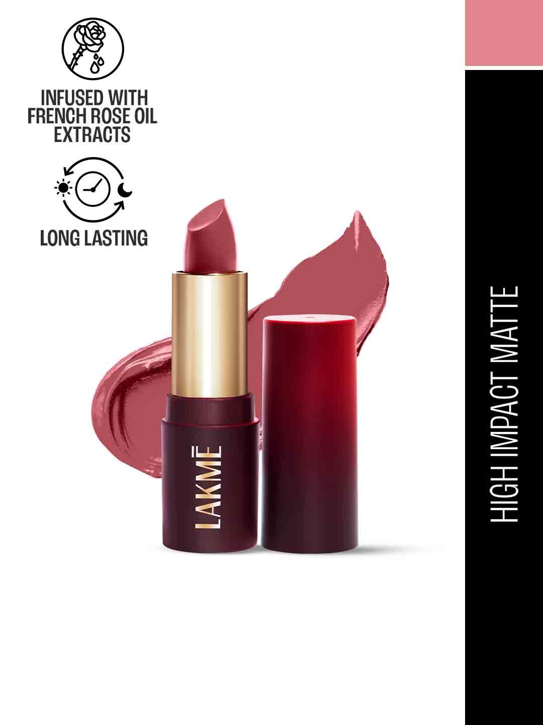 Lakme Cushion Matte Lipstick - Pink Flamingo CP10