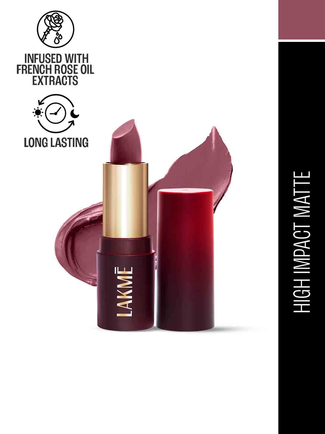 Lakme Cushion Matte Lipstick - Mauve Envy CM3