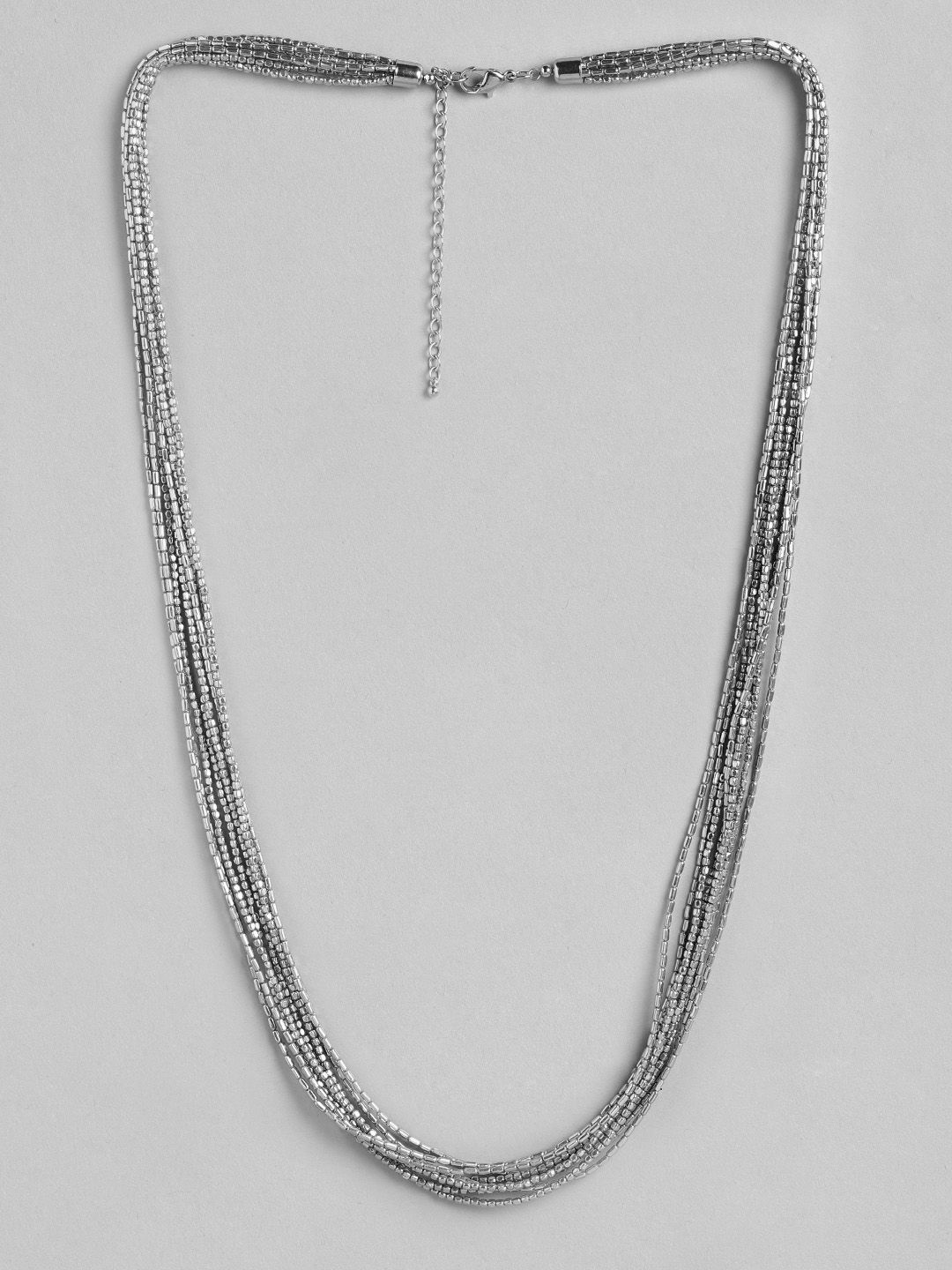 RICHEERA Silver-Plated Necklace Price in India