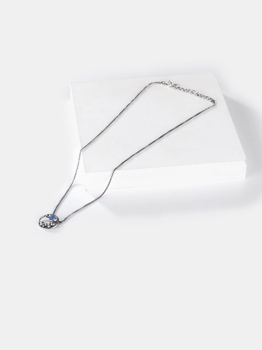 SHAYA Women Sterling Silver Minimal Design Chain Price in India