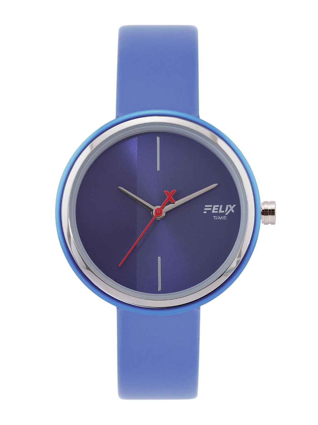 FELIX Women Blue Leather Analogue Watch F9076LBL Price in India