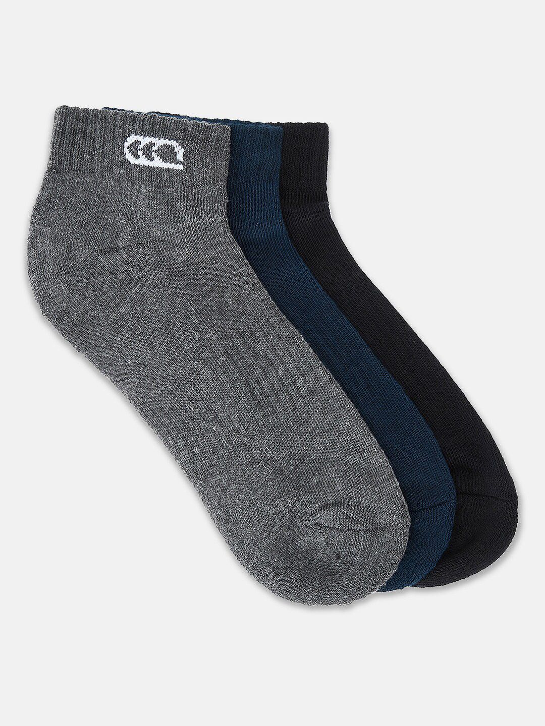Ajile by Pantaloons Men Pack Of 3 Assorted Ankle-Length Socks