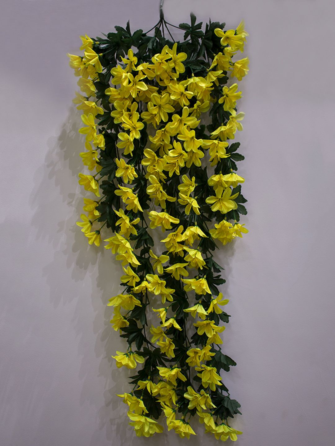 PolliNation Yellow Artificial Creeper For Wall Hanging Price in India