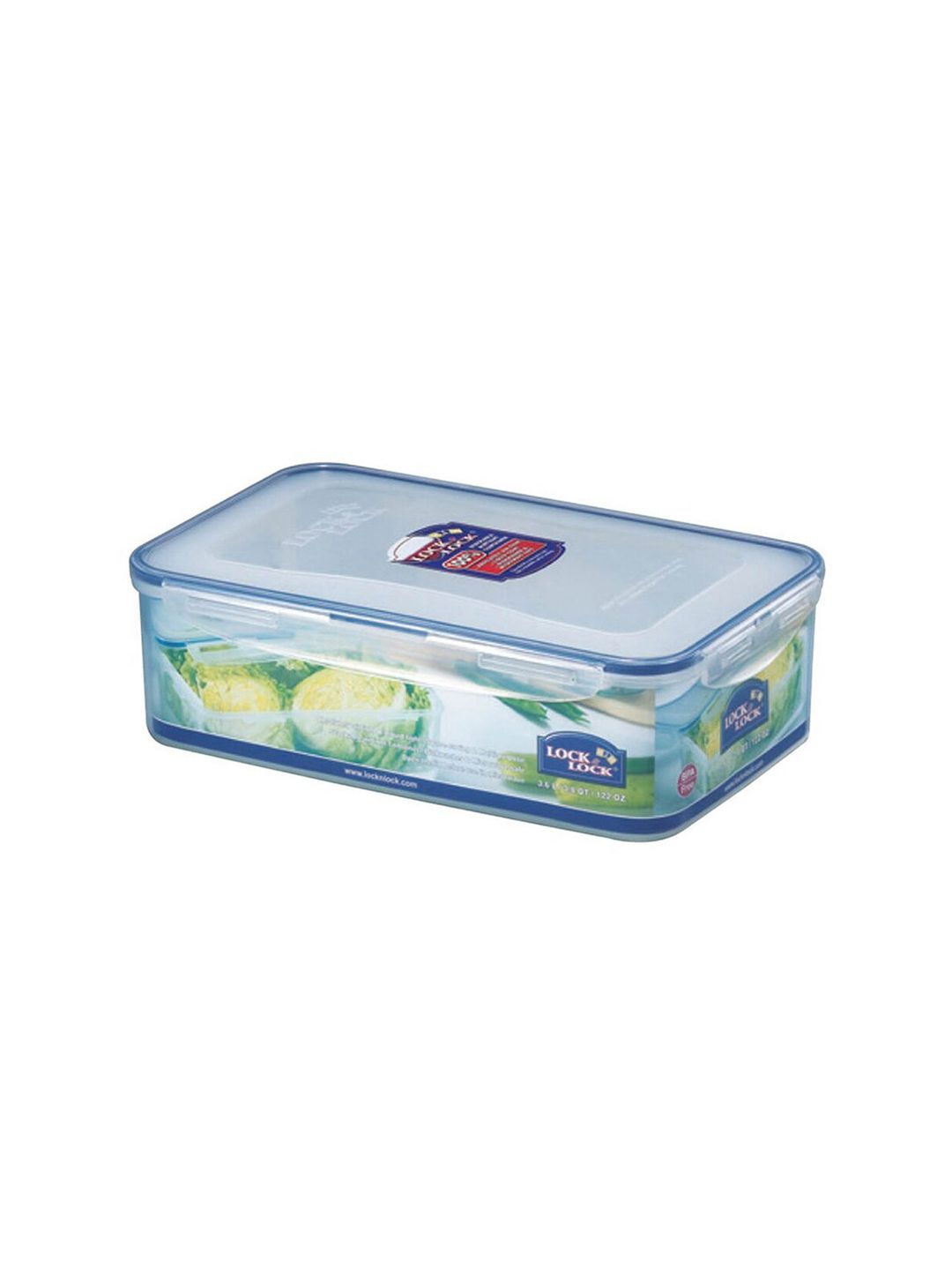 Lock & Lock Transparent Plastic Airtight Food Storage Container With Leakproof Lid Price in India