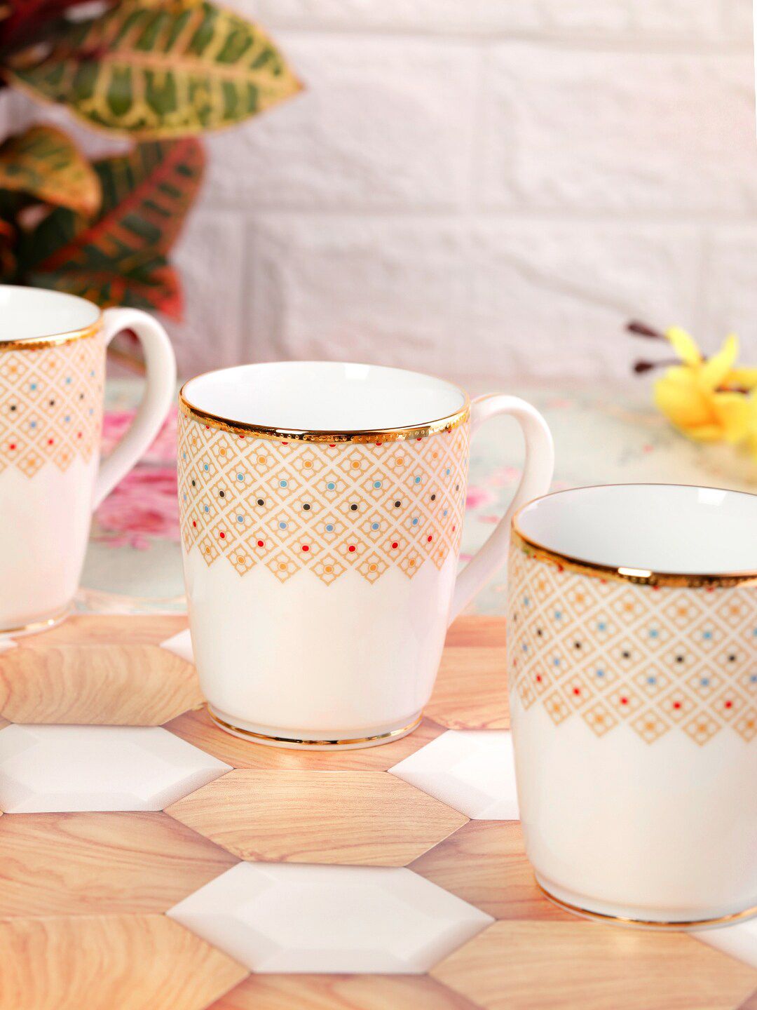 Noritake Hearth Collection Petite Fleur 6 Pcs Coffee Mug Price in India