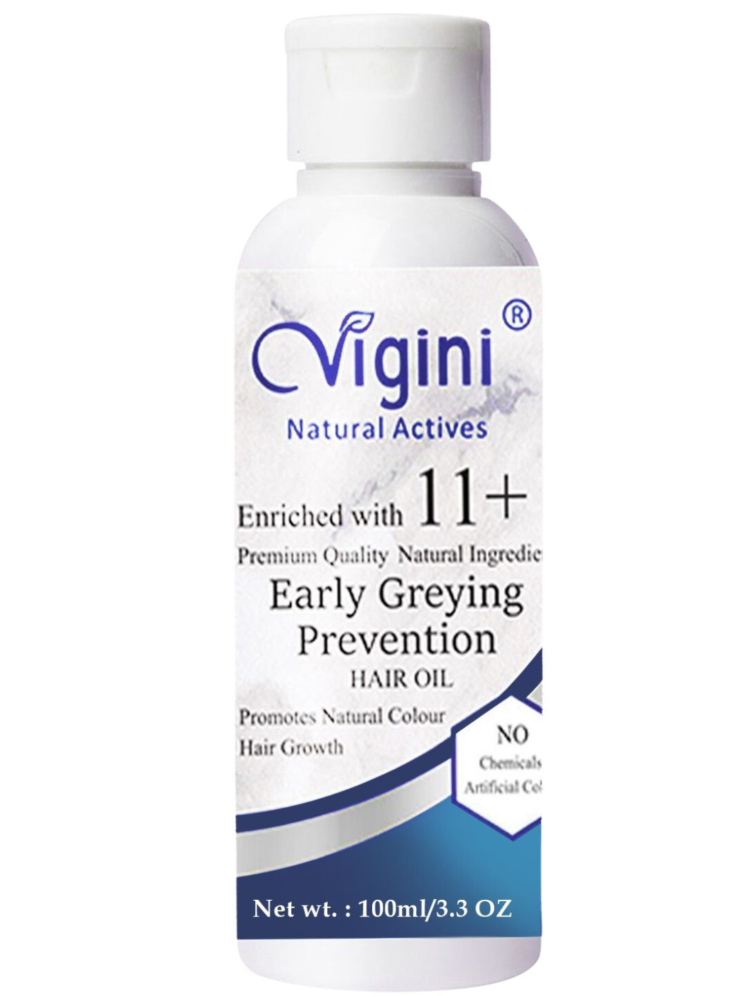 Vigini Early Anti Premature Greying Hair Care Growth Vitalizer Onion Seed Cream Oil 100ml