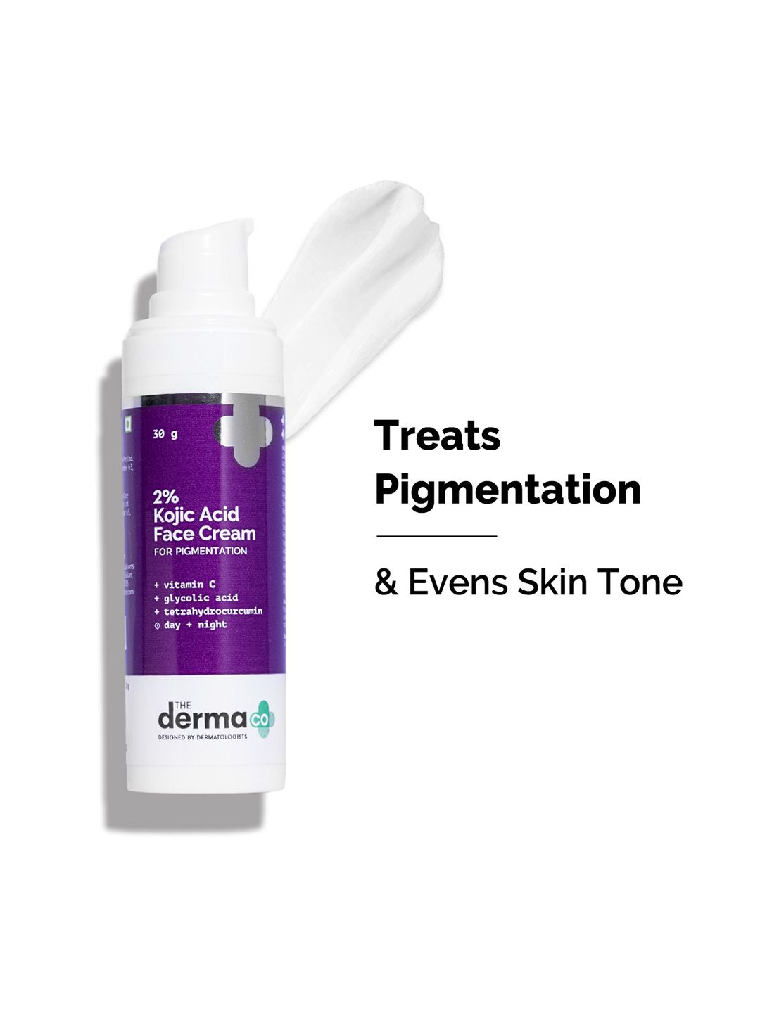 The Derma co. 2% Kojic Acid Cream for Pigmentation - 30g