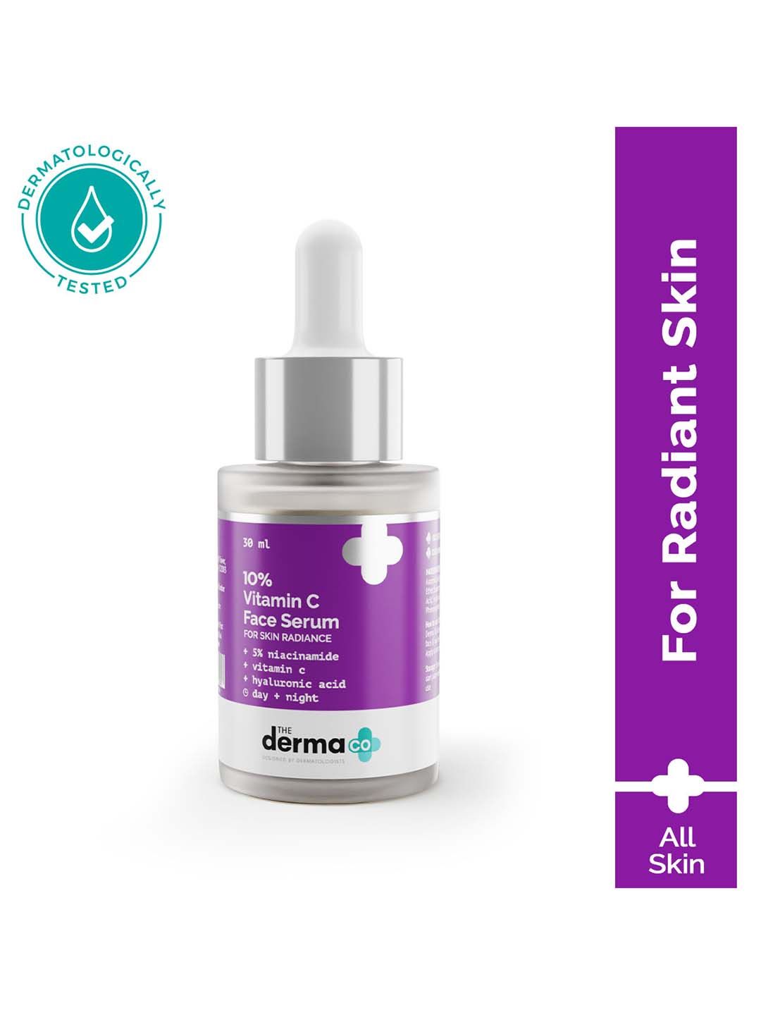 The Derma co. 10% Vitamin C Face Serum with 5% Niacinamide & Hyaluronic Acid - 30ml