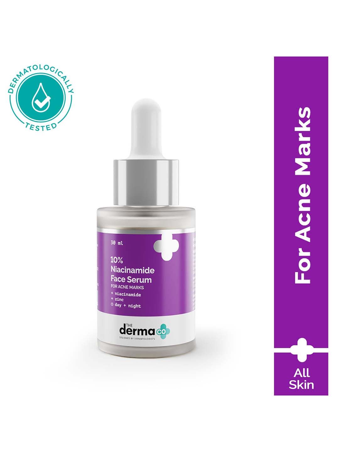 The Derma co. 10% Niacinamide Face Serum with Zinc To Fade Acne Marks & Dark Spots 30ml