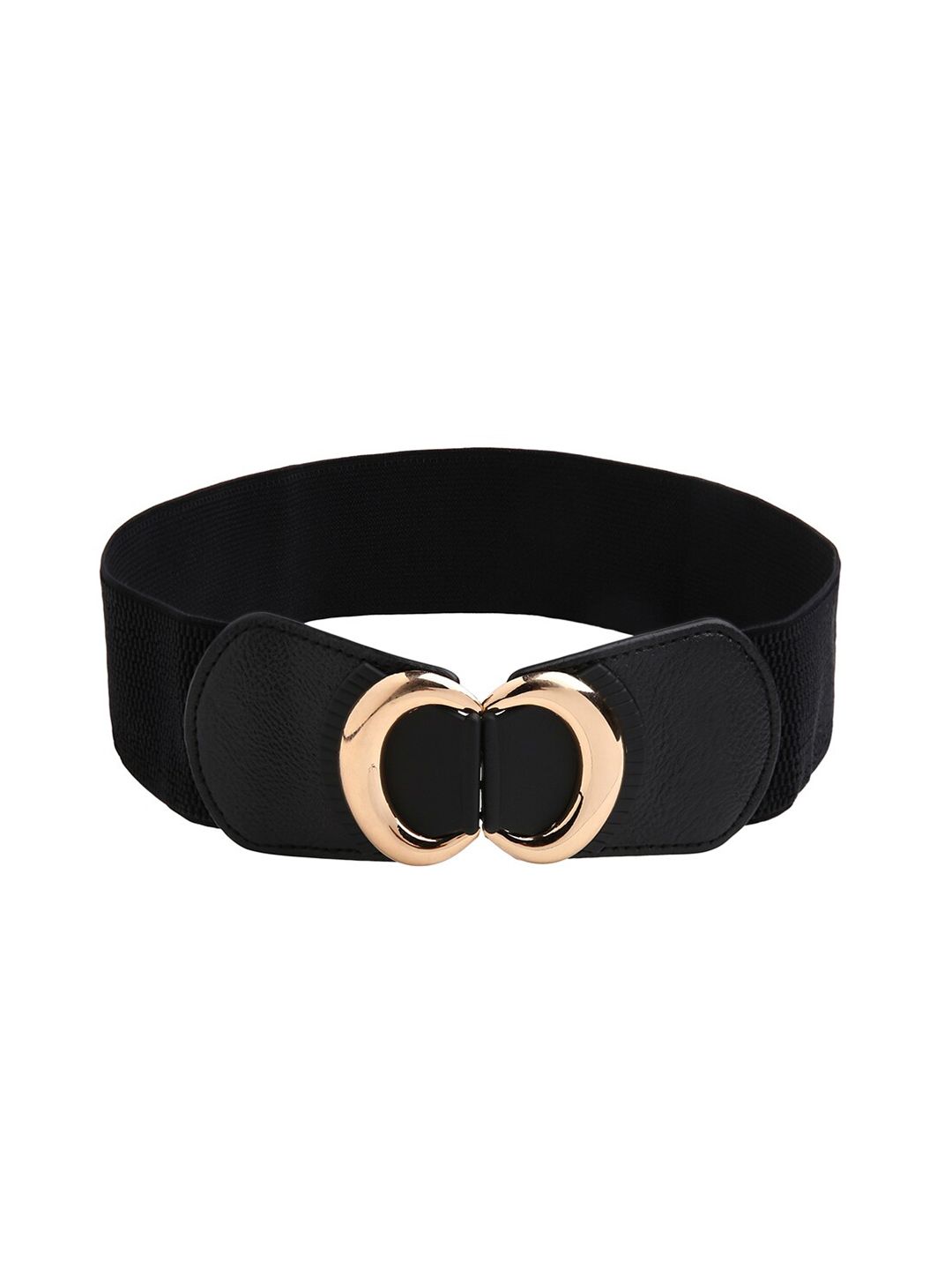 CRUSSET Women Black Textured Belt Price in India