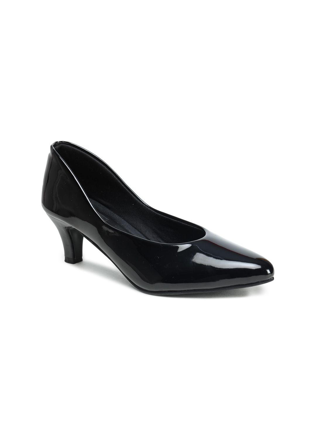 Walkfree Woman Black Pumps Price in India