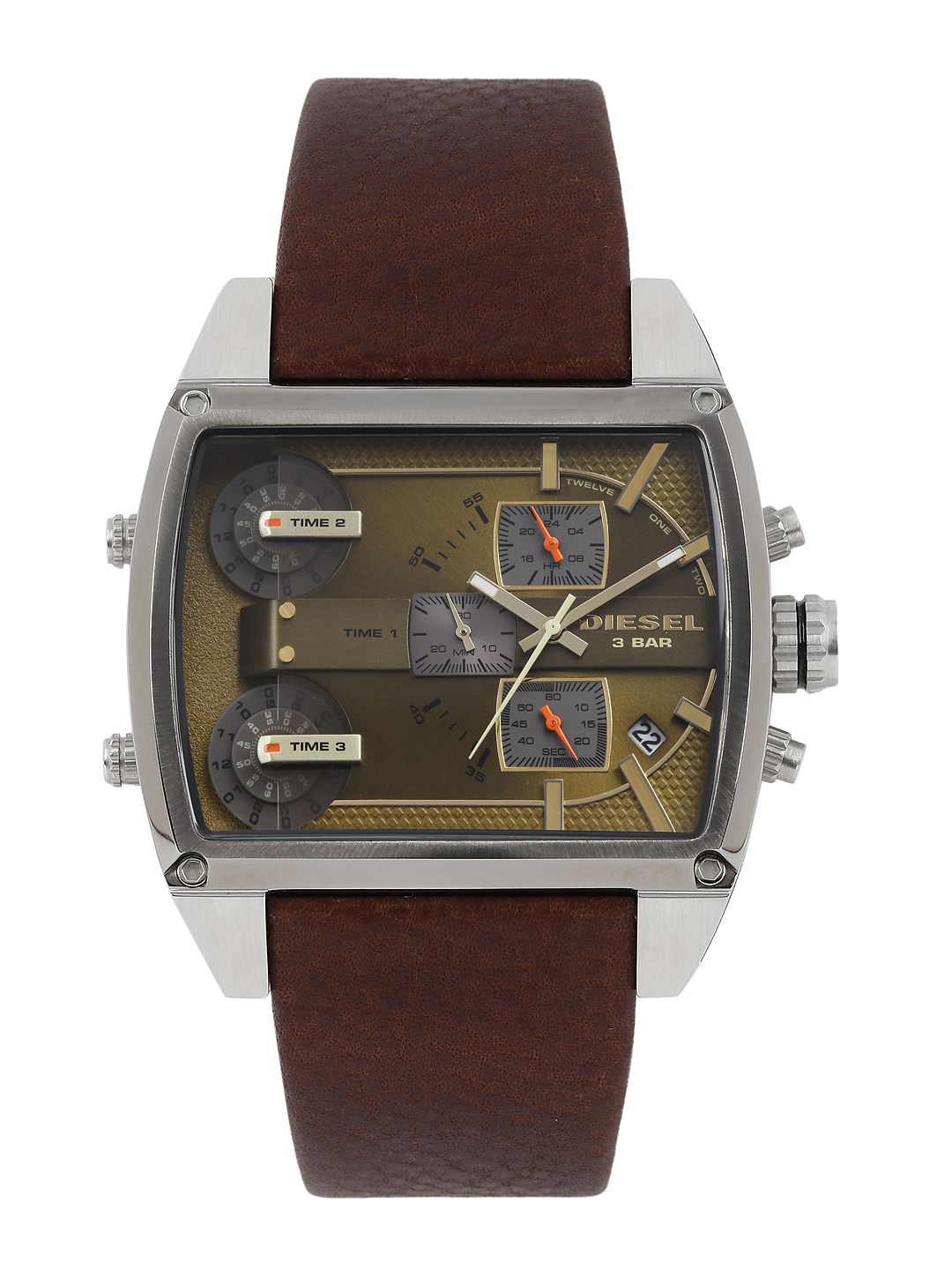 ザイレン Buy DIESEL Men Olive Green Chronograph Watch DZ7327I - Watches for