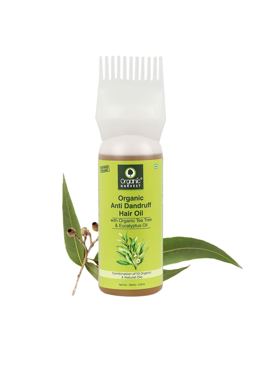 Organic Harvest Anti Dandruff Hair Oil - 150 ml Price in India