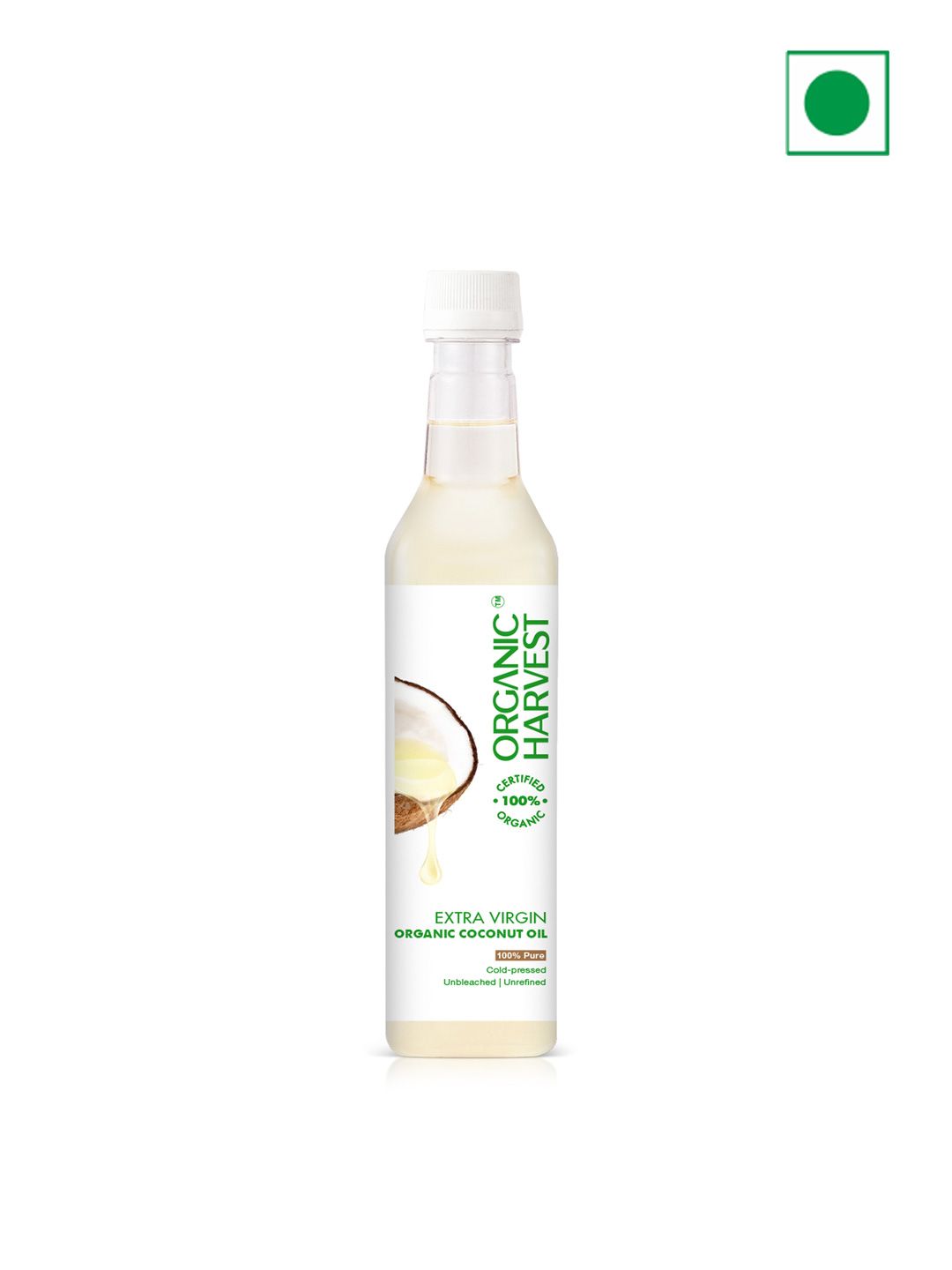 Organic Harvest Cold Pressed Extra Virgin Organic Coconut Oil