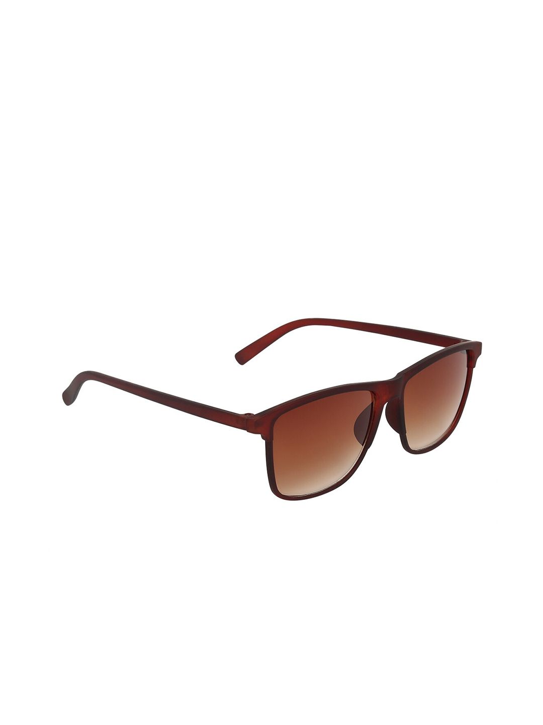 SCAGLIA Unisex Brown Lens & Brown Wayfarer Sunglasses with UV Protected Lens