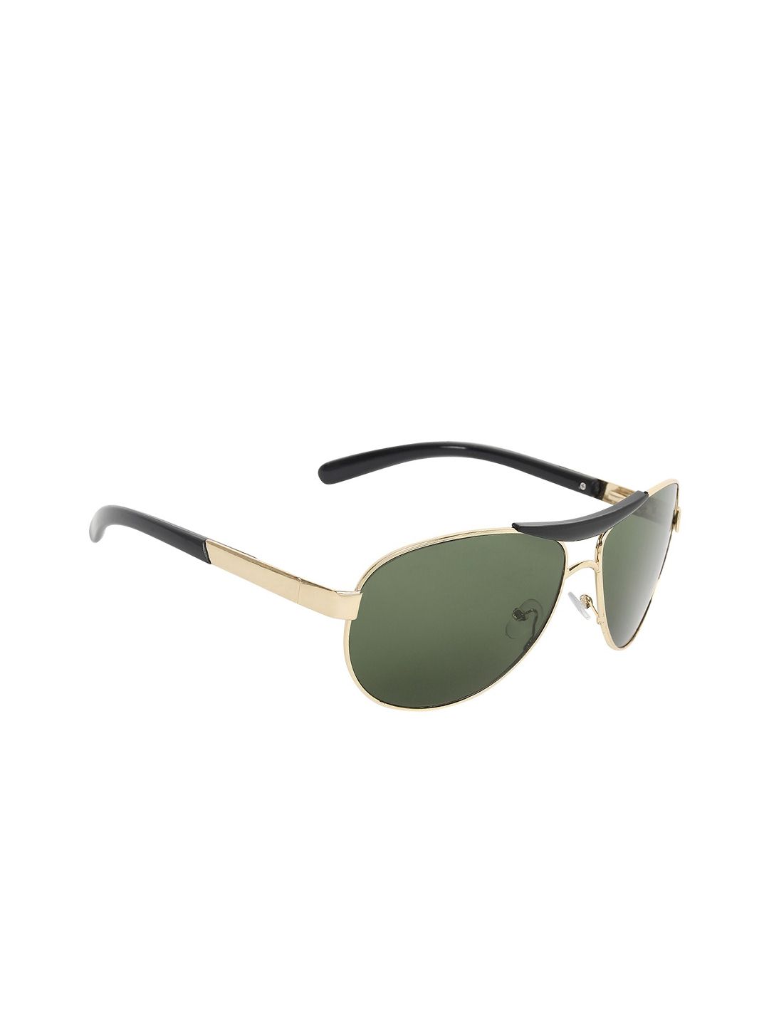 SCAGLIA Unisex Green Aviator Sunglasses