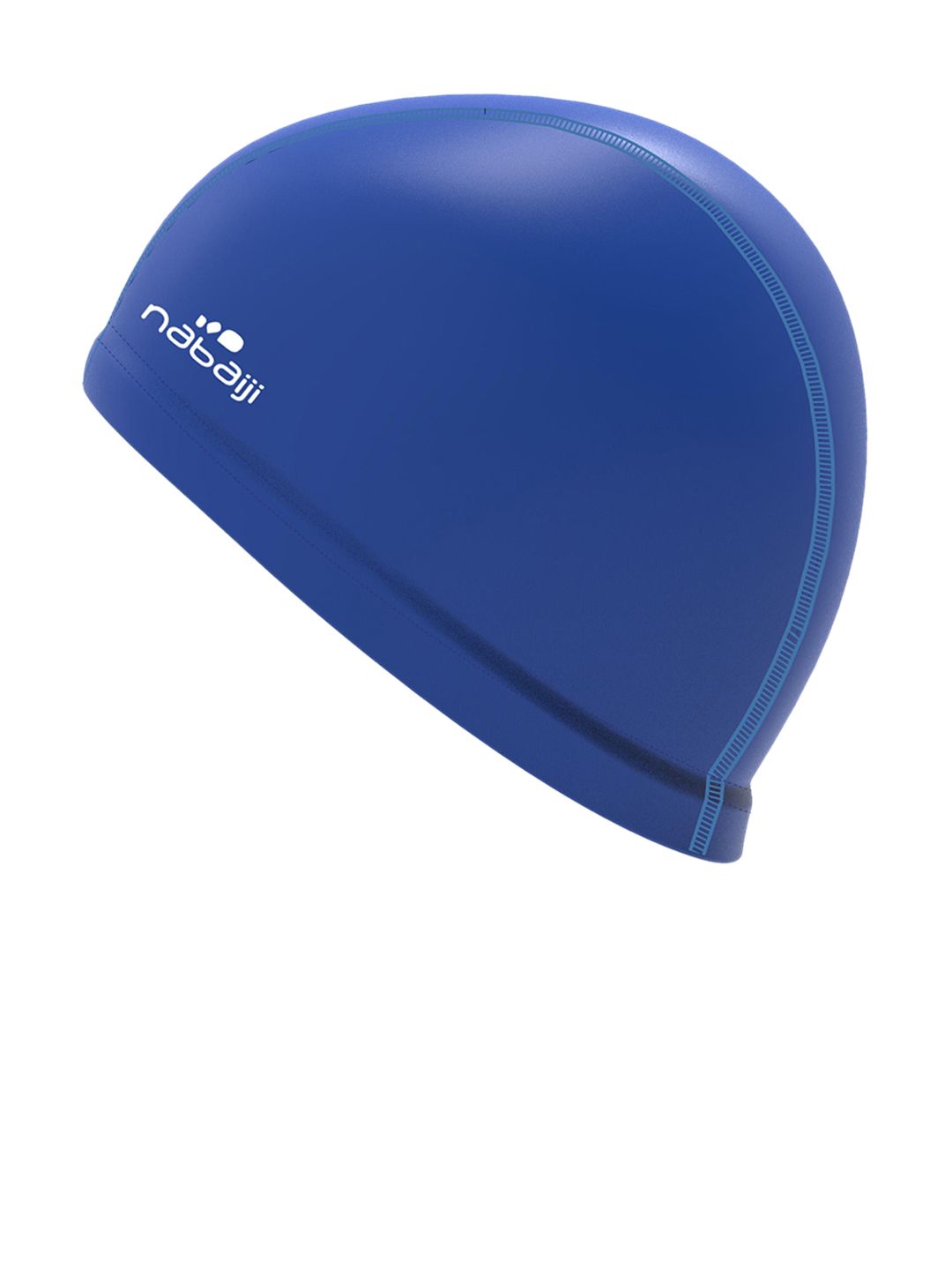 Nabaiji By Decathlon Blue Solid Silicon Mesh Swim Cap Price in India