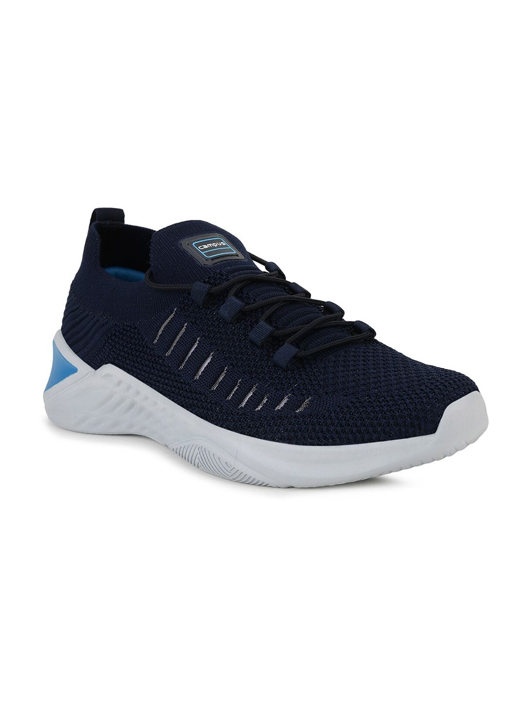 Campus Women Navy Blue Mesh Running Marking Shoes Price in India