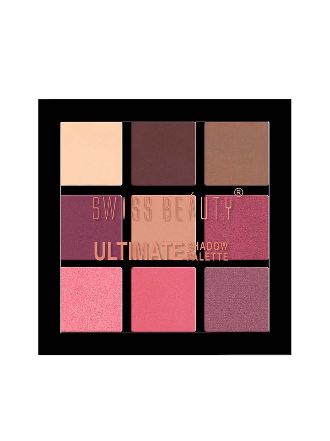 SWISS BEAUTY Ultimate Eyeshadow Palette - Shade 01
