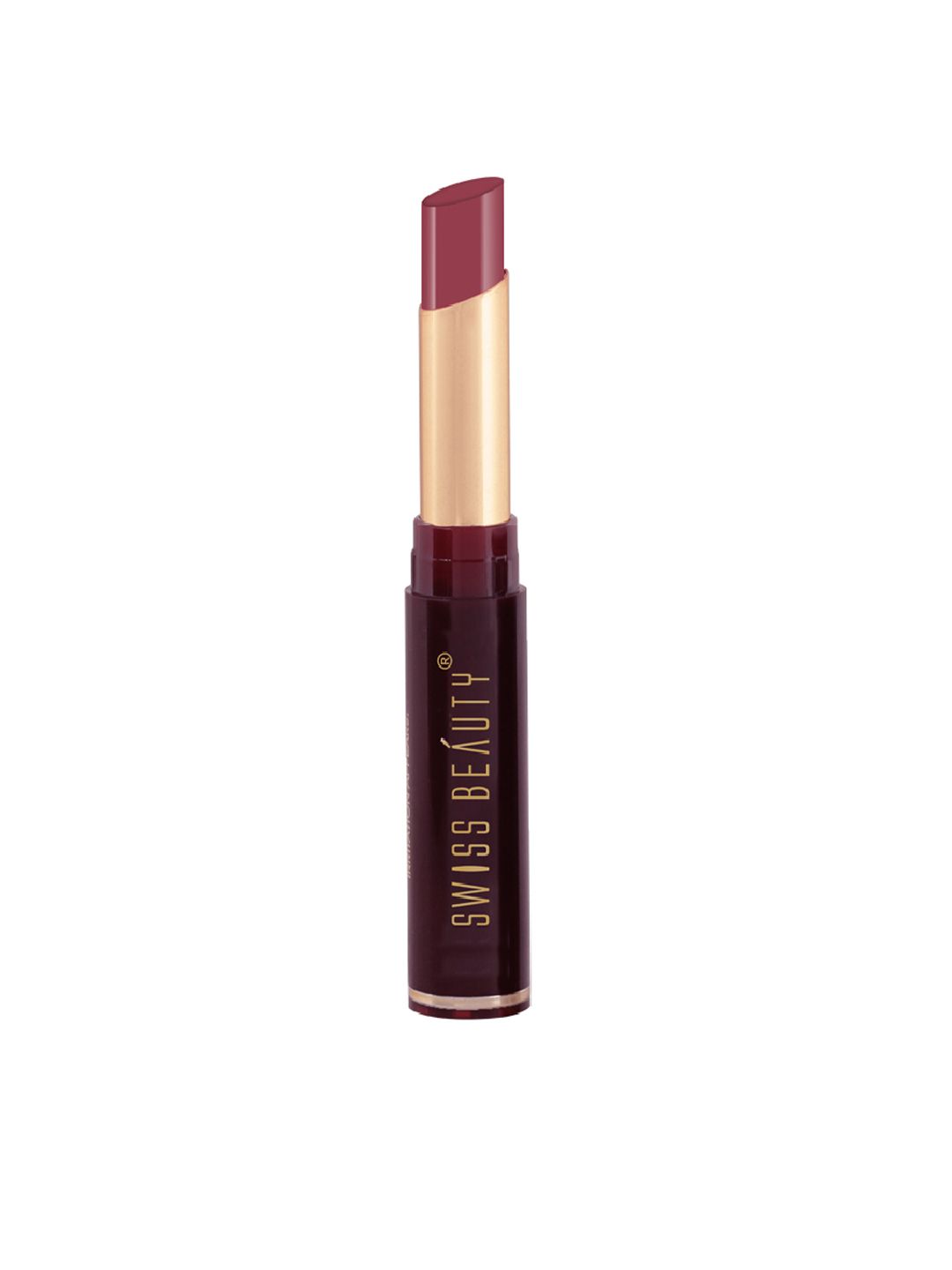 SWISS BEAUTY Non-Transfer Matte Lipstick -Mauve Blush, 2g Price in India