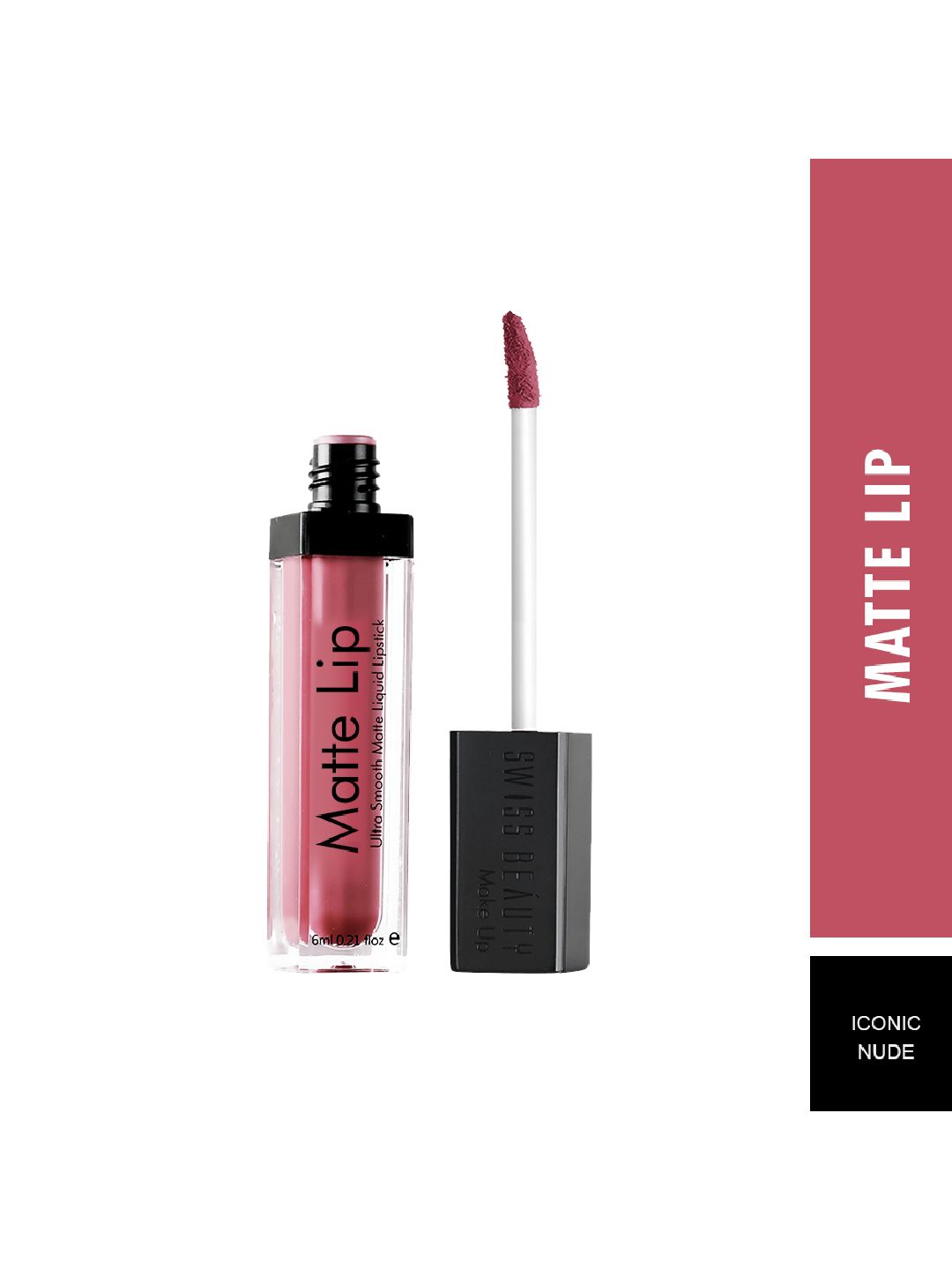 SWISS BEAUTY Ultra Smooth Matte Lip Liquid Lipstick - Iconic Nude 23 Price in India