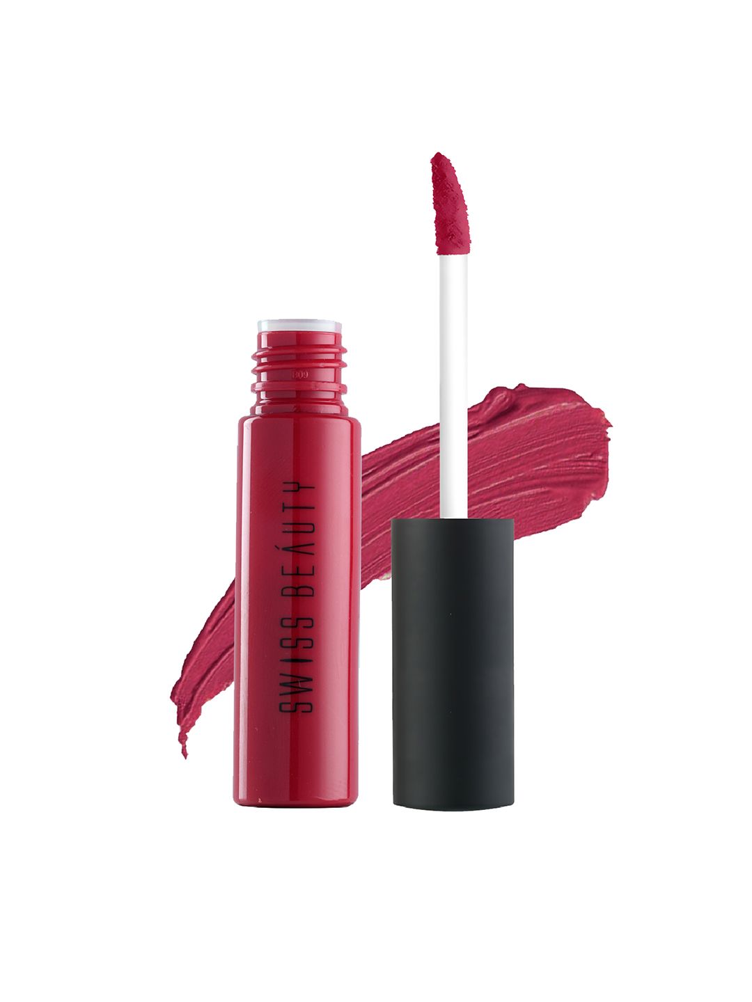 SWISS BEAUTY Soft Matte Liquid Lipstick - Pure Red 06 Price in India