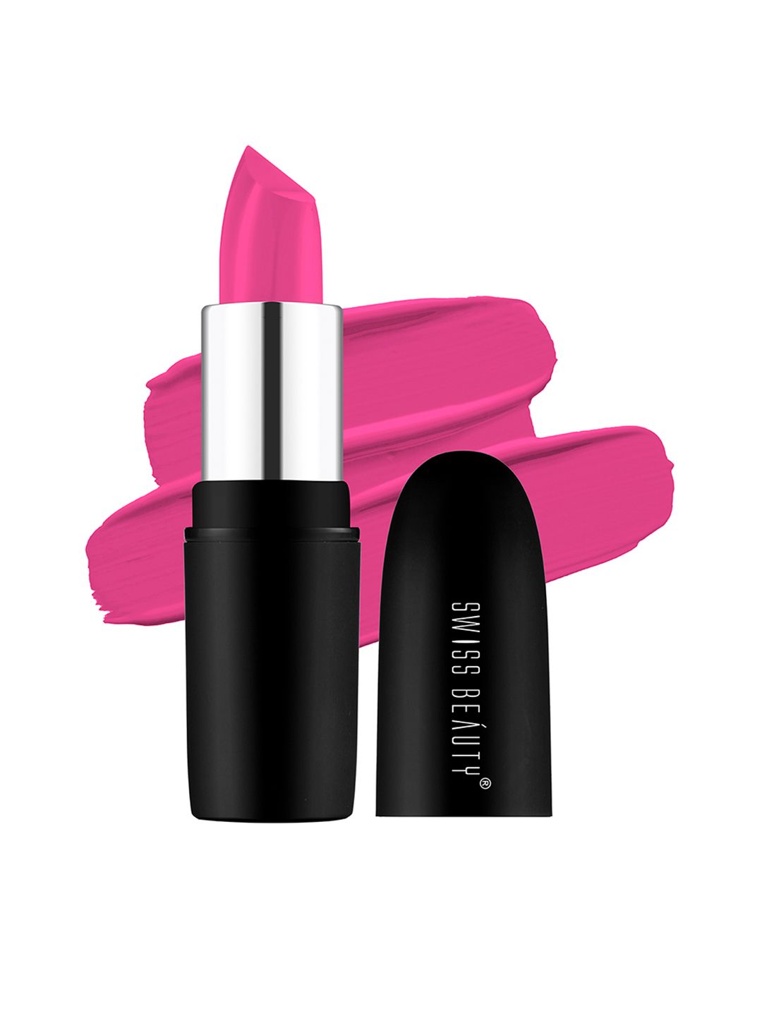 SWISS BEAUTY Pure Matte Lipstick - 205 Lush Pink